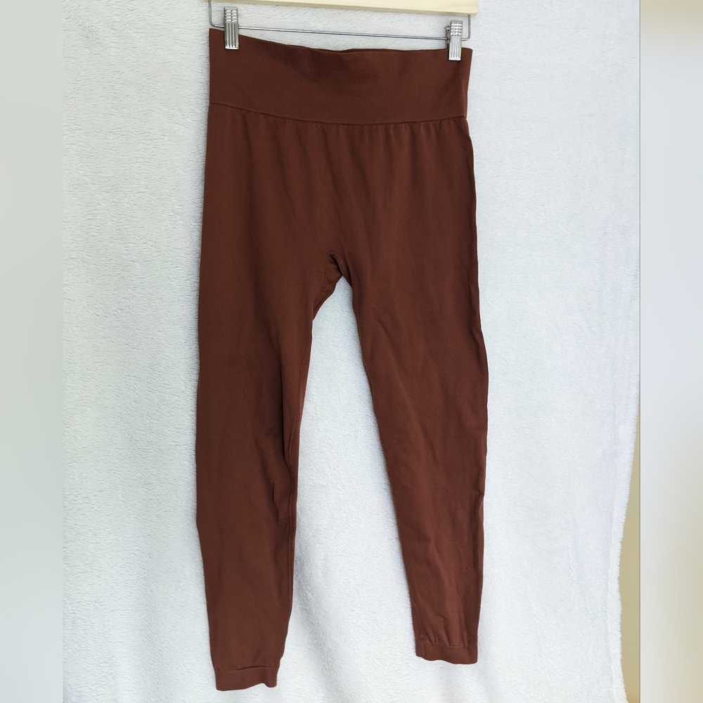 Knix Good To Go Seamless Leggings, Large, Cinnamon